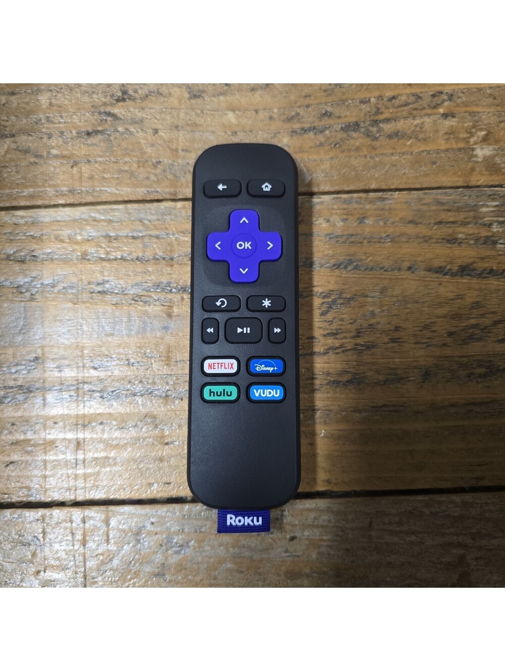 OEM ROKU RC-ALIR 3226000823 Remote Netflix Hulu VUDU DISNEY+ TESTED WORKS